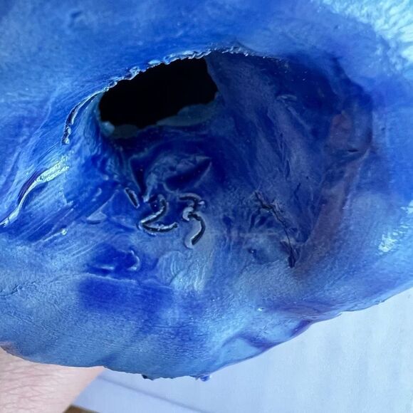 Hand Made Eyeball Eyes Folk Art Ceramic Pottery Vase OOAK Artisan Folk Oddity Sm - Picture 5 of 9